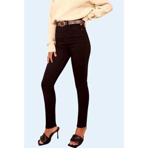 REFORMATION Jeans Black Ultra High & Skinny Jeans Size 25